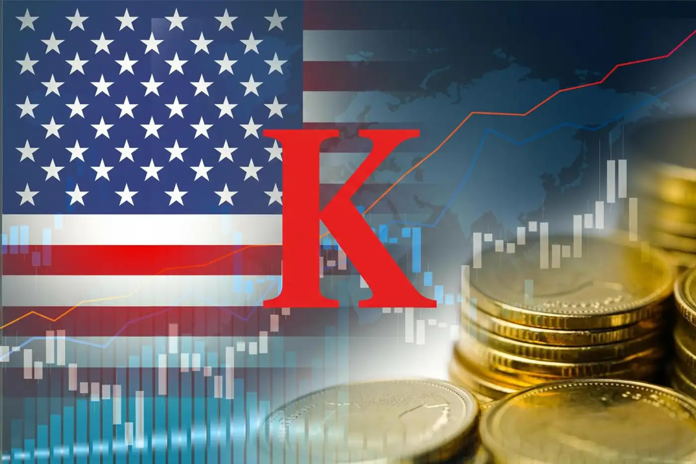 economía en forma de k en Estados Unidos